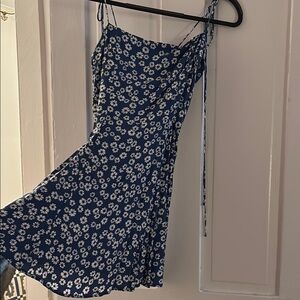 Reformation Floral Spaghetti Strap Dress